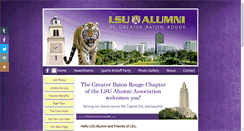 Desktop Screenshot of lsualumnigreaterbr.org
